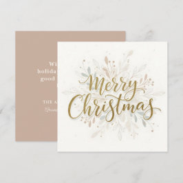 Frohe Weihnachten Boho Schrift