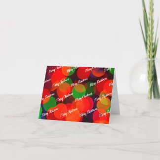 Frohe Weihnachten Bokeh