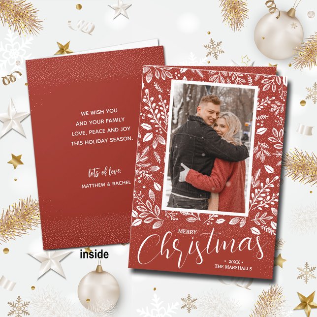 Frohe Weihnachten Botanisches Foto geklappt (Von Creator hochgeladen)