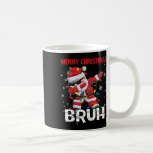 Frohe Weihnachten Bruh Dabbing Weihnachtsmänner We Kaffeetasse