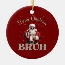 Frohe Weihnachten BRUH Funny Design