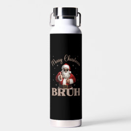 Frohe Weihnachten BRUH Funny Design Trinkflasche