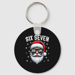 Frohe Weihnachten Bruh Santa Gesicht 67 Meme Lusti Schlüsselanhänger