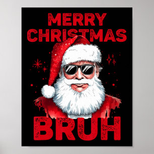 Frohe Weihnachten Bruh Trump Weihnachten Große Ag  Poster