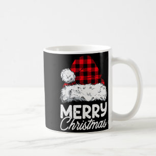 Frohe Weihnachten Buffalo Kariert Roter Weihnachts Kaffeetasse