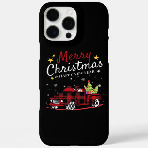 Frohe Weihnachten Buffalo Truck Schneemann Baum Ro iPhone 16 Pro Max Hülle