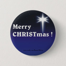 Frohe Weihnachten! Button