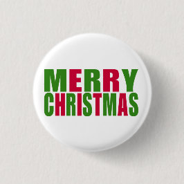 Frohe Weihnachten Button