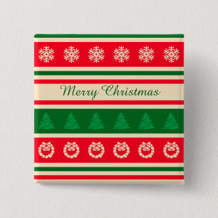 Frohe Weihnachten Button