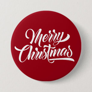 Frohe Weihnachten Button