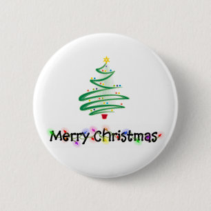 Frohe Weihnachten Button