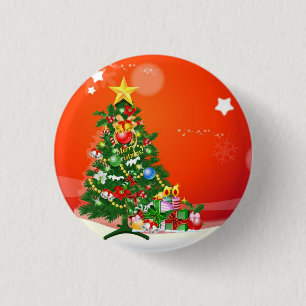 Frohe Weihnachten Button