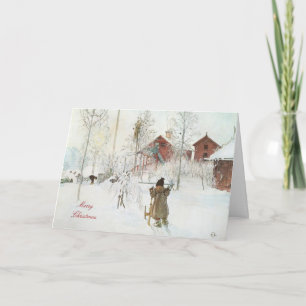 Frohe Weihnachten Carl Larsson Art