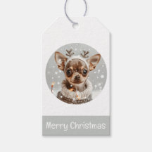 Frohe Weihnachten Chihuahua Reindeer Dog
