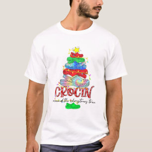 Frohe Weihnachten Chihuahua Weihnachtsmannmütze Tr T-Shirt