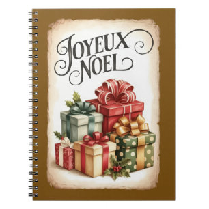 Frohe Weihnachten Christmas-Geschenk-Notizbuch Notizblock