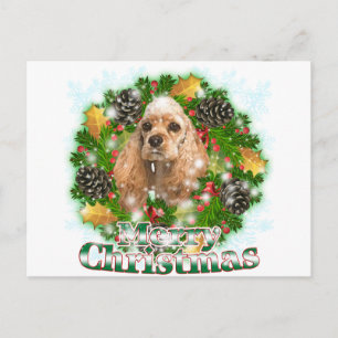 Frohe Weihnachten Cocker Spaniel