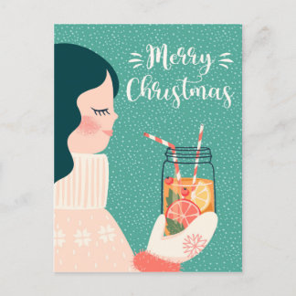 Frohe Weihnachten Coolen Winter Thema Geschenk Gir