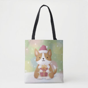 Frohe Weihnachten: Corgi Illustration Art