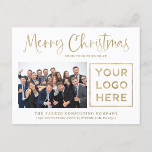 Frohe Weihnachten Corporate Foto und Ihr Logo