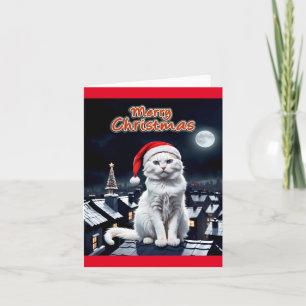 frohe Weihnachten Dankeskarte