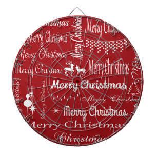 Frohe Weihnachten Dartscheibe