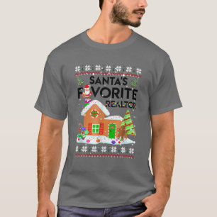 Frohe Weihnachten Der Lieblingsrealtor des Weihnac T-Shirt