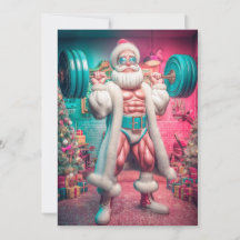 Frohe Weihnachten | Der Weihnachtsmann hebt mehr a