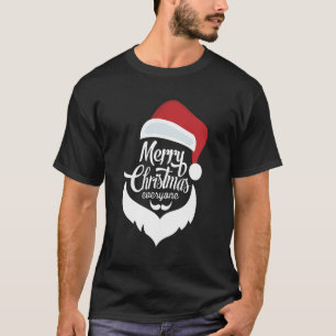 Frohe Weihnachten Der Weihnachtsmann sagt frohe T-Shirt