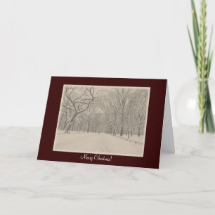Frohe Weihnachten - Der Winter des Central Park Po