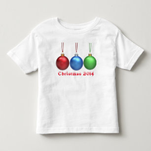Frohe Weihnachten Design, T-Shirt für Kleinkinder