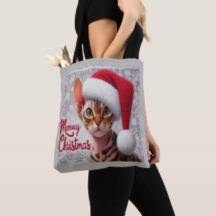 Frohe Weihnachten Devon Rex Katze, Xmas Weihnachts