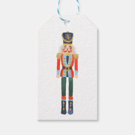 Frohe Weihnachten die Nutcracker-Geschenketiketten Geschenkanhänger