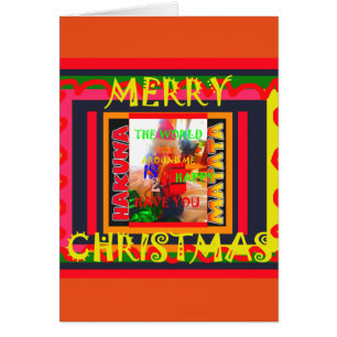 Frohe Weihnachten Die Welt um mich ist froh, zu ha