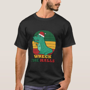 Frohe Weihnachten Dinosaurier Tyrannosaurus Pun Wr T-Shirt