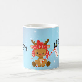 Frohe Weihnachten Donner Reindeer Kaffeetasse