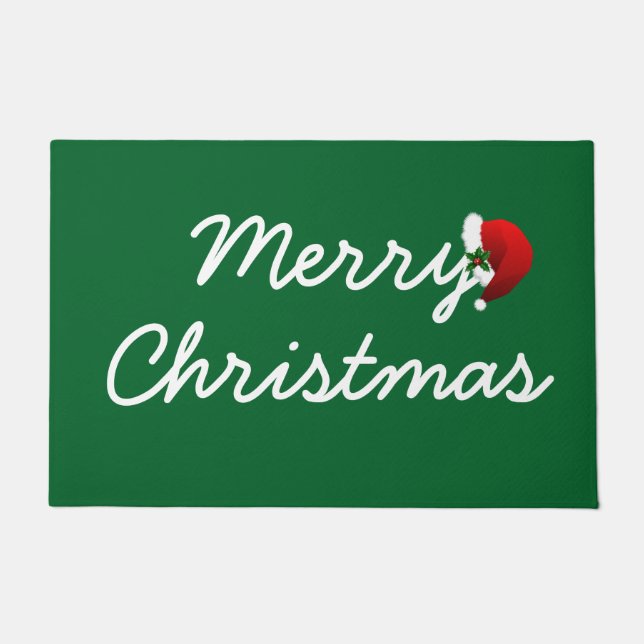 Frohe Weihnachten Doormat Fußmatte (Vorderseite)
