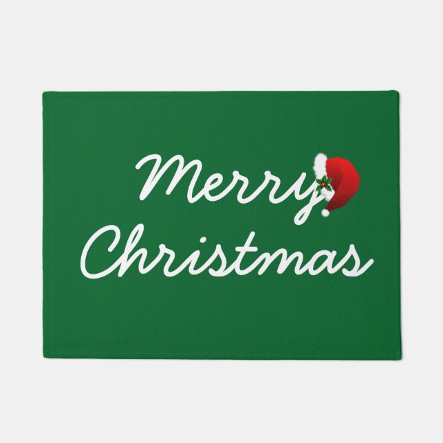 Frohe Weihnachten Doormat Fußmatte (Vorderseite)