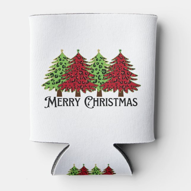 Frohe Weihnachten Dosenkühler (Vorderseite)