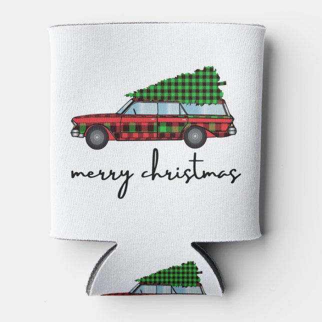Frohe Weihnachten Dosenkühler (Vorderseite)