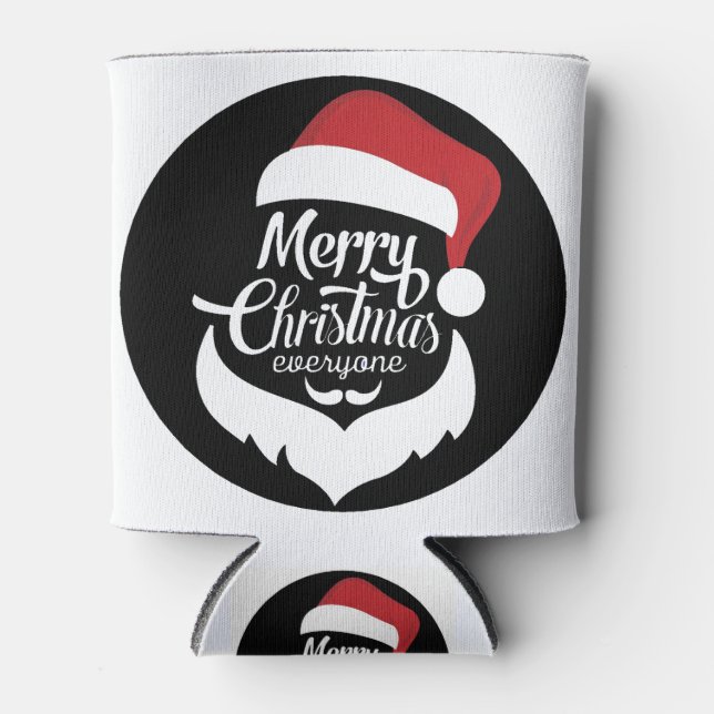 Frohe Weihnachten Dosenkühler (Vorderseite)