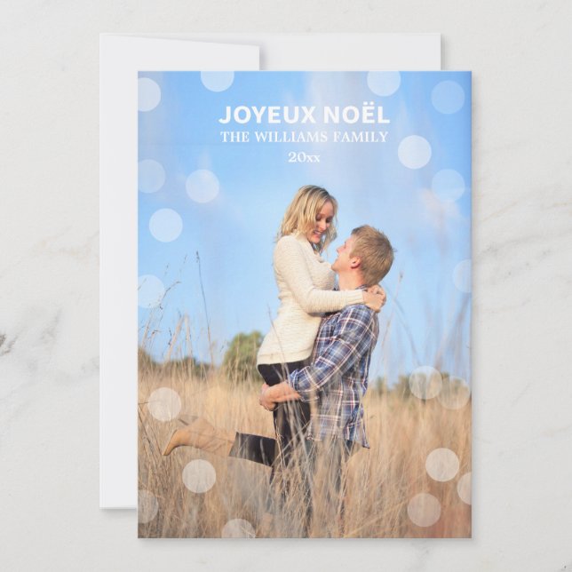 Frohe Weihnachten Dotty Cards (Vorderseite)
