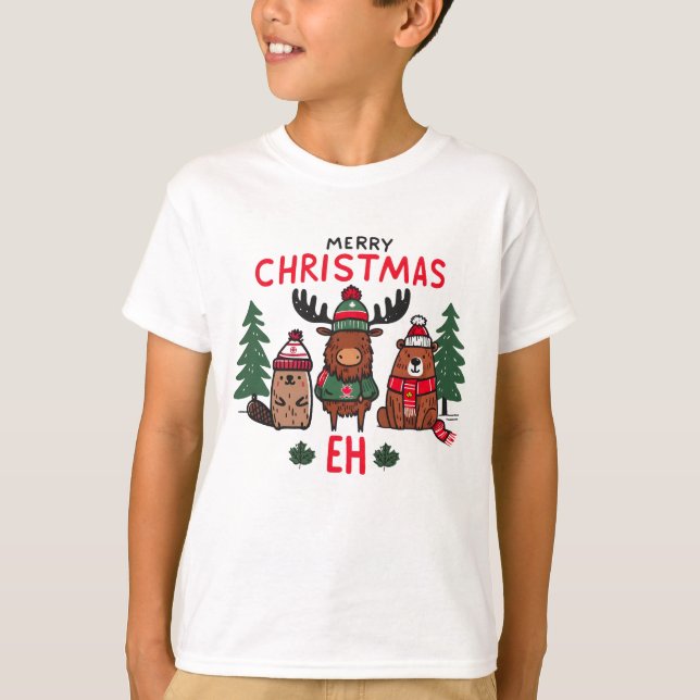 Frohe Weihnachten Eh T-Shirt (Vorderseite)