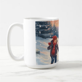 Frohe Weihnachten & ein glückliches neues Jahr Kaffeetasse