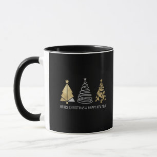 Frohe Weihnachten & ein glückliches neues Jahr": Tasse