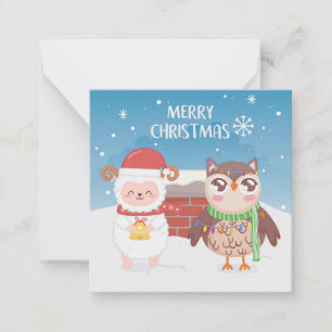 Frohe Weihnachten/ein gutes neues Jahr Mitteilungskarte
