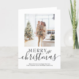 Frohe Weihnachten Einfach Elegant Personalisiert