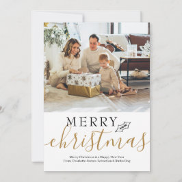 Frohe Weihnachten Einfach Elegant Personalisiert