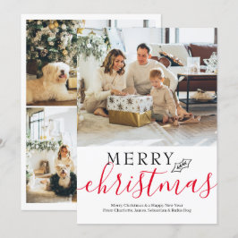 Frohe Weihnachten Einfach Elegant Personalisiert