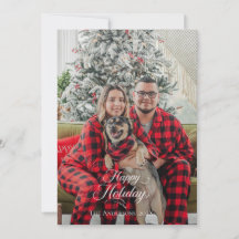 Frohe Weihnachten einfache ein Foto Familie Feiert